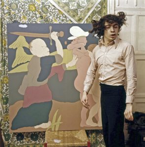 Philippe at The Pheasantry. 1970's. Photo credit by Angus Forbes.