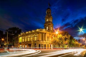 Paddington Town Hall, the new home of Cobbstar Productions. 