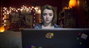 Maisie Williams as Casey Jacobs in 'Cyberbully'